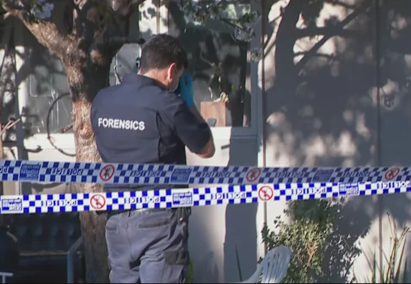 2.Police at the scene of an alleged fatal stabbing in Wagga Wagga. 9News Police at the scene of an alleged fatal stabbing in Wagga Wagga. 9News