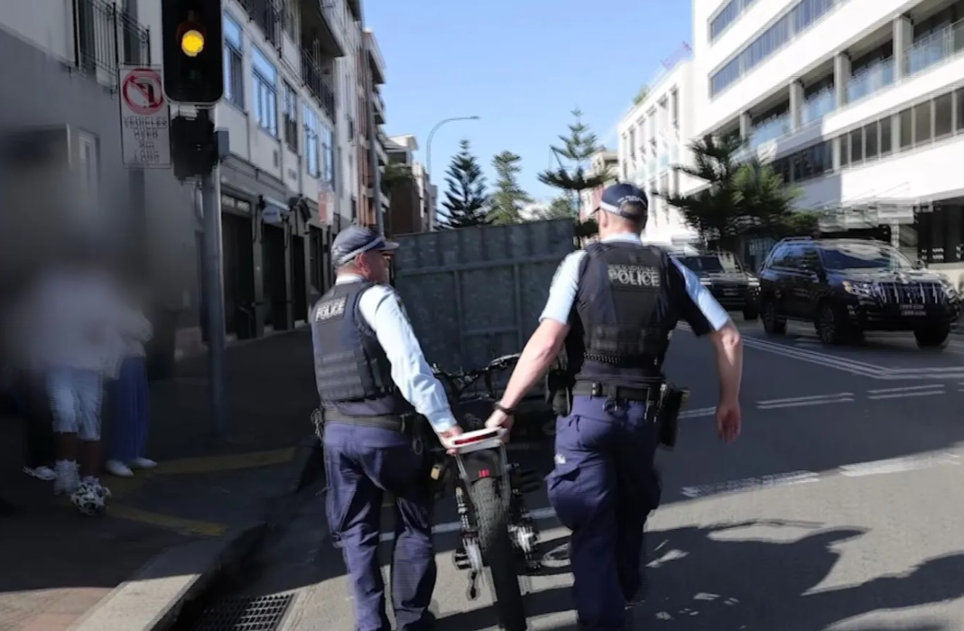 New legislation came into effect last month giving police the power to seize illegal e-bikes. 9News