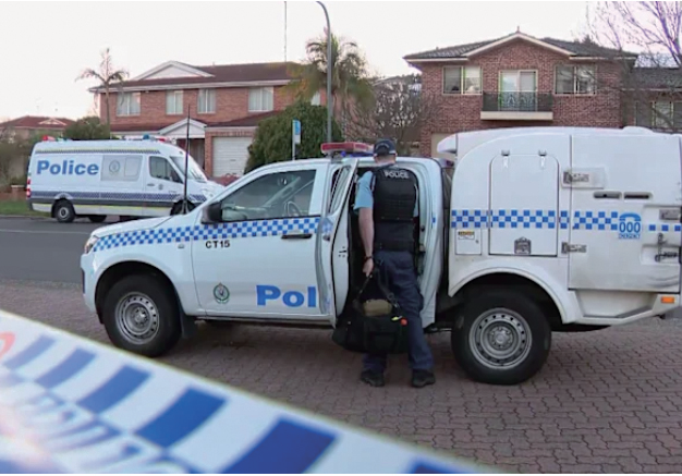 Police were called to the scene at about 3.40am. NIne