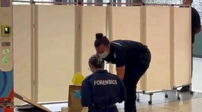 시드니 블랙타운 쇼핑센터서 93세 남성, 79세 아내 흉기로 찔러 기소 A 79-year-old woman was left with serious arm injuries following the incident. 9News