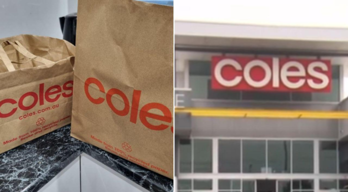 호주 콜스, 종이봉투 가격 20% 인상 Coles has increased prices of their bags for in-person shoppers Credit 7NEWS