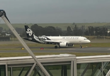 웨스턴시드니 국제공항, 첫 국제선 비행 성공 … 에어뉴질랜드 오클랜드발 여객기 Air New Zealand is the first international airline to fly from WSI. nine.com.au